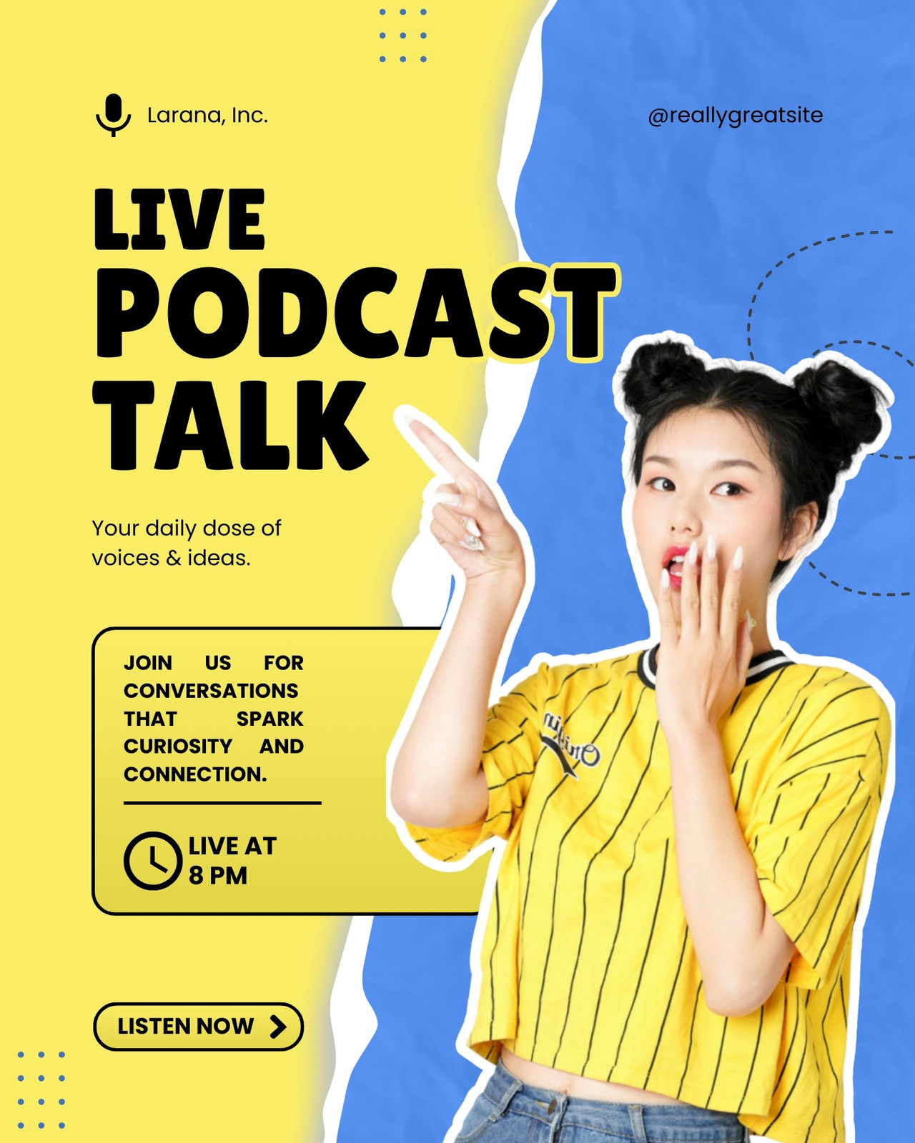 Event with Poster